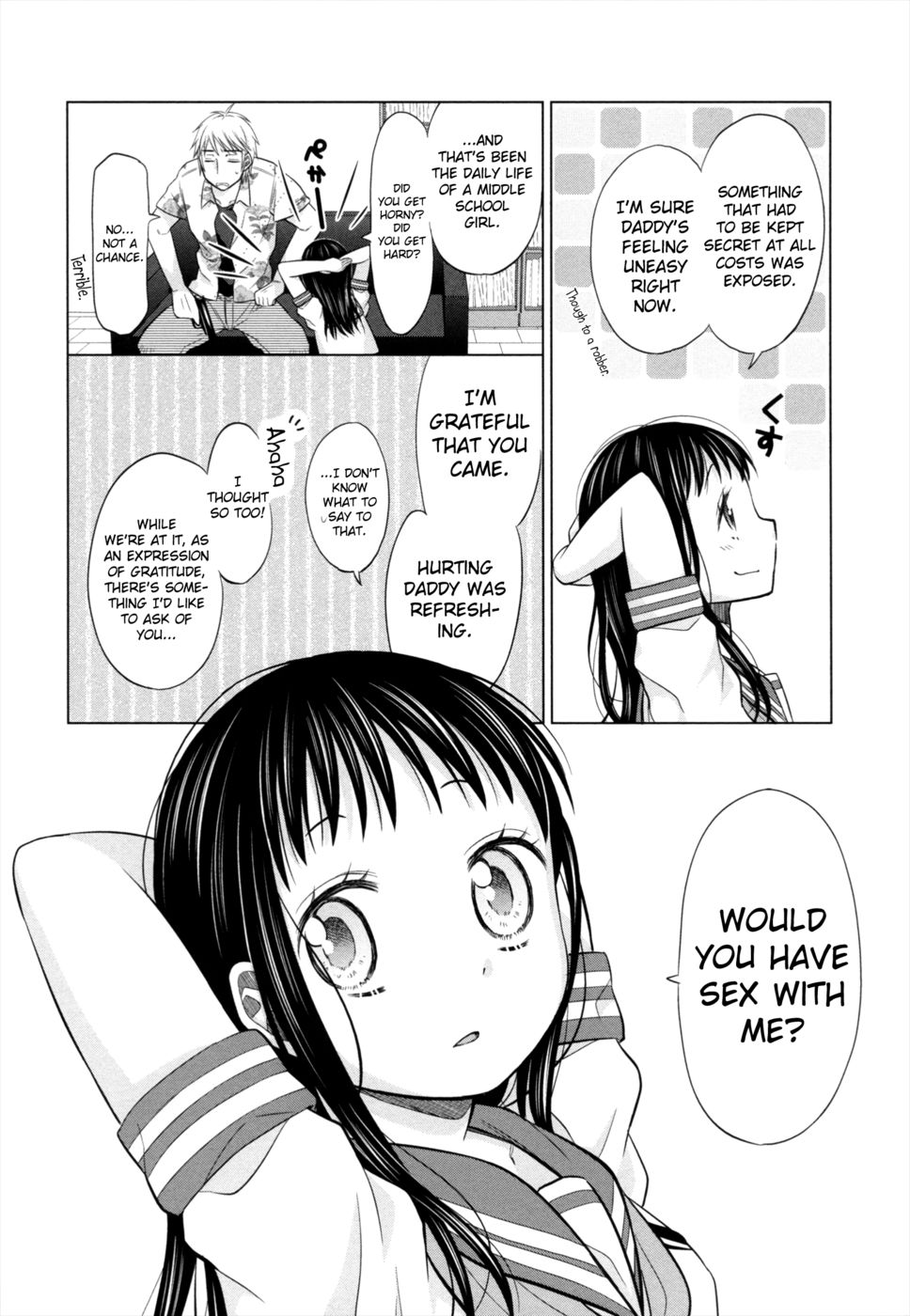 Hentai Manga Comic-A Girl, a Gangster and the Blue Night-Chapter 2-8